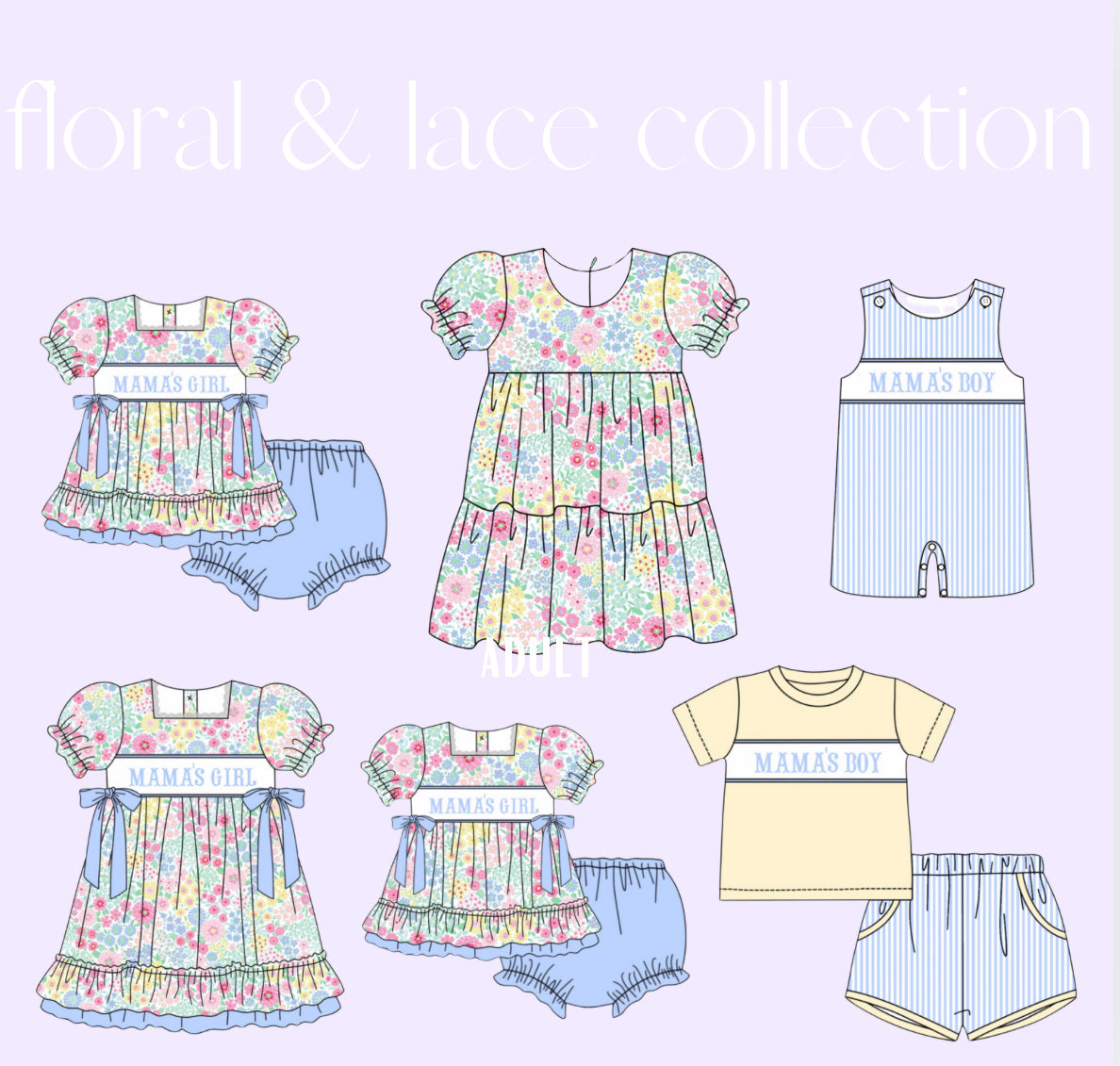 PO25 Lace & Floral Collection